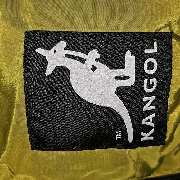 Kangol x H&M Collaboration Green Puffer Front Zip Closure Hooded Puffer Jacket - Picture 8 of 11